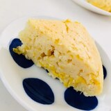 パサパサな伊予柑de米粉の炊飯器ケーキ